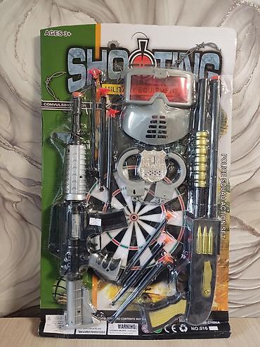 дротик: Игровой набор “Shooting – Police Squad Action Set” для детей от 3 лет — 1