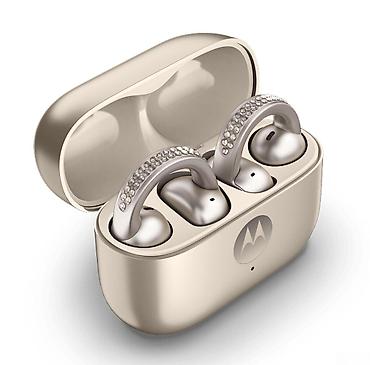qulaqlıq satışı: Motorola Moto Buds Loop Swarovski French Oak simsiz qulaqlıq 🟢 Rəsmi — 1