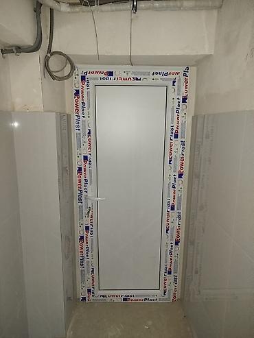 hamam kranti: Hamam üçün Yeni Plastik qapı 70x200 sm Zamok ilə, Zəmanətli, Ödənişli quraşdırma, Ünvandan götürmə, Ödənişli çatdırılma, Rayonlara çatdırılma — 4