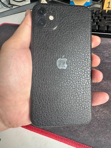 айфон 11 xr: IPhone 11, Б/у, 128 ГБ, Черный, Коробка, 100 %