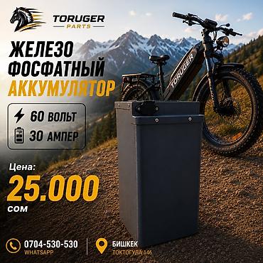 Железо-фосфатные аккумуляторы TORUGER Parts для электровелосипедов и