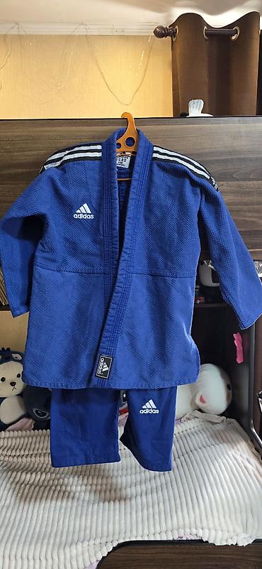 кийии: Кимоно для дзюдо adidas CHAMPION II, детское - Цвет: синий - — 1