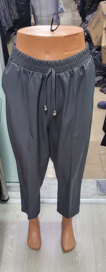 Qadın şalvarları: Qadın şalvari - Model: Qeniş kəsimli, ətək effektli şalvar (palazzo — 8