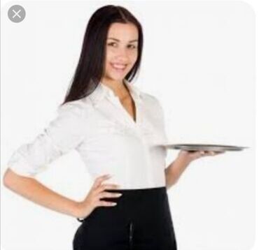 Marketinq, Reklam və PR: Ofisiant tələb olunur, Restoran, Gündəlik ödəniş, İstənilən yaş, 1-2 illik təcrübə