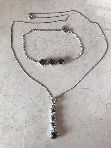 gumuş 925: Dəstə daxildir: Boyunbağı, Pandora, Gümüş, 925 Əyar, 26 g — 5