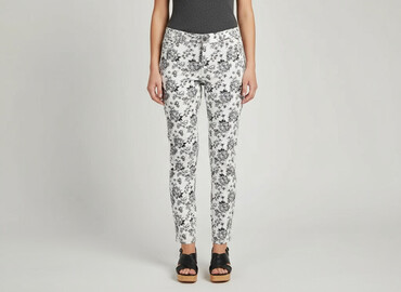 spodnie hello kitty szerokie: Beloved, Material trousers for women, size M