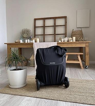 Коляски: Коляска, цвет - Розовый, Б/у — 10