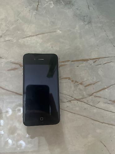 iphone 5 plus: IPhone 4, 16 GB, Qara, Qırıq — 1