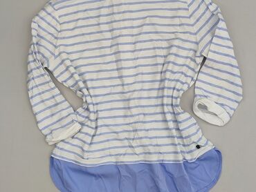 piec lat w paski bluzka w paski swiat: Women's blouse, size L (EU 40)