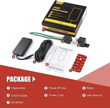 GPS za auto: 3G GPS/GSM tracker za vozila – model GV20 Opis: - Kompaktni 3G — 6