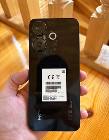 redmi note 50 qiymeti: Redmi 13, 256 GB, rəng - Qara, İki sim kartlı
