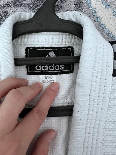 одежда для мма: Кимоно для дзюдо/самбо adidas - Комплект: кимоно (куртка), брюки на — 2
