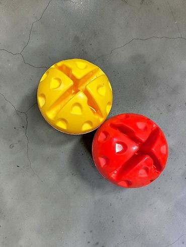 quick push pop it: Игрушечные контейнеры в виде круглых сырных головок с разрезанными — 1