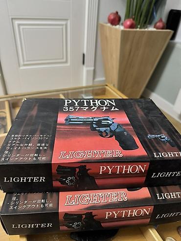fire fire ucun adlar: PYTHON 357 Magnum qazla işləyən alışqan 2 eded var. Heresi 49 AzN dir — 1
