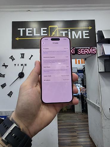 iphone az: IPhone 17 Pro, 256 GB, Narıncı, Face ID, Sənədlərlə, Zəmanət — 3