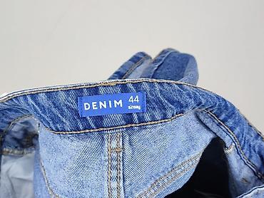 biale klapki lasocki: Denim, Szorty damskie, rozmiar 4XL — 4