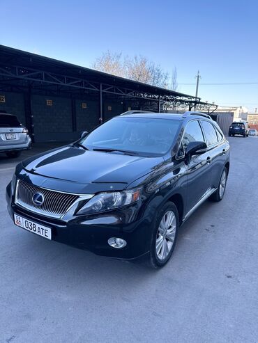 Lexus: Lexus RX: 2010 г., 3.5 л, Вариатор, Гибрид, Кроссовер