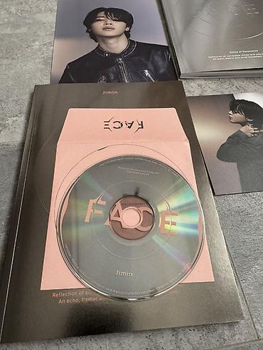 CD, DVD дисктер: Альбом Jimin — FACE (версия Photobook). Комплект из двух вариантов — 7