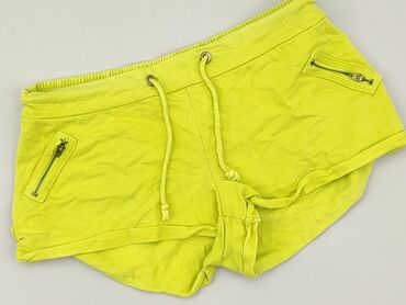 spodnie dresowe damskie welurowe: Shorts for women, Janina, L (EU 40)