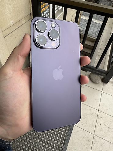 Apple iPhone: IPhone 14 Pro Max, Б/у, 128 ГБ, Чехол, 85 % — 2