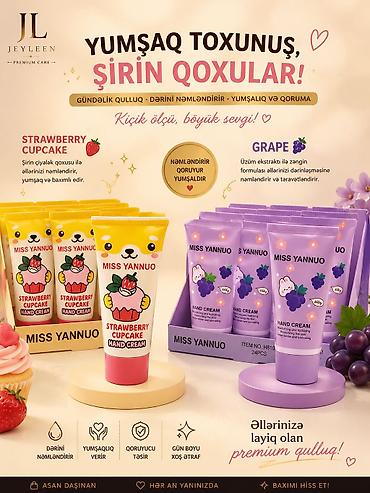 Gözəllik və sağlamlıq: Jeyleen Premium Care – Miss Yannuo və Una Pianta əl kremləri - — 1
