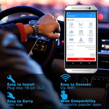 Alati za automobile: NOVO- Veepeak OBDCheck VP01 WiFi OBD2 iOS Android Pročitajte i — 8
