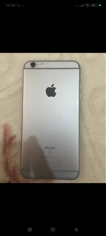 Boşqablar: IPhone 6s, Space Gray, Barmaq izi