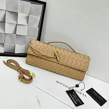 watt pro: Bottega Veneta toxuma dizaynlı çanta - Material: hamar, toxuma — 2