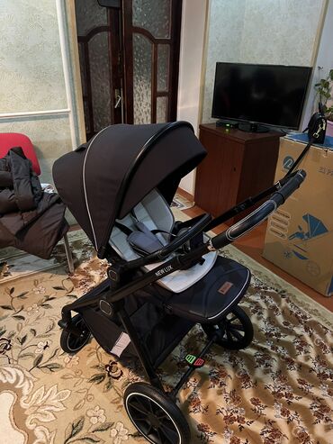 Коляски: Коляска, цвет - Черный, Новый — 12