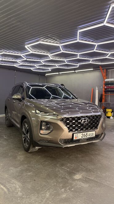 додж машина: Hyundai Santa Fe: 2018 г., 2 л, Автомат, Дизель, Вэн/Минивэн