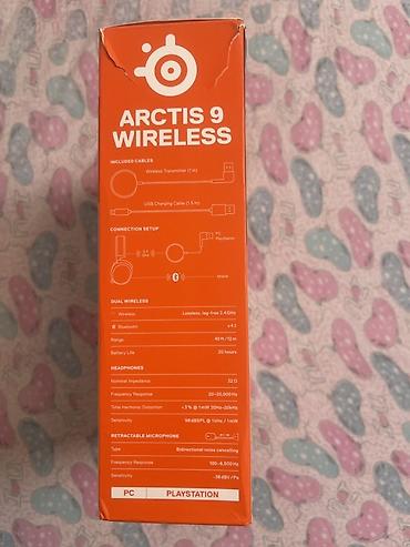 lidl slusalice: SteelSeries Arctis 9 Wireless – gejmerske bežične slušalice sa — 5