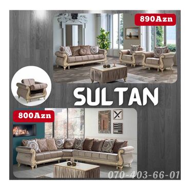 sultan divan kreslo: Yeni, Künc divan, Bazalı, Açılan