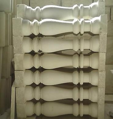 Məhəccər balyansları: Məhsul: Daş balyustrada və sütun elementləri Təsvir: - Təbii daşdan — 18