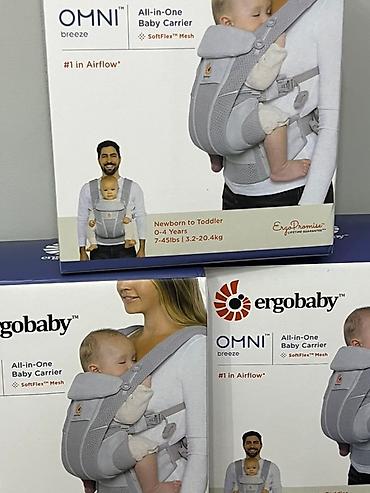 ergobaby: Эргономичный рюкзак‑переноска Ergobaby OMNI Breeze (All‑in‑One) - — 1