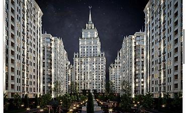 1700: 3 комнаты, 109 м², Асанбай мкр Элитка, 13 этаж, ПСО (под самоотделку) — 2