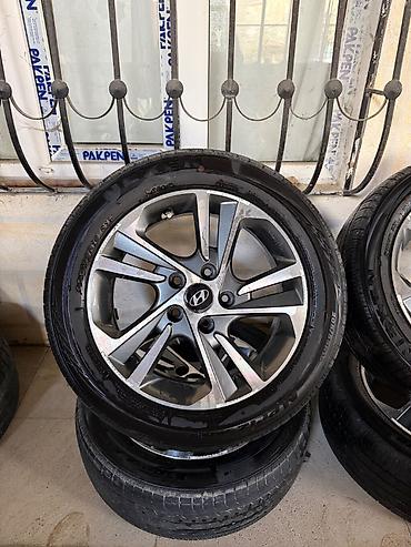 disqi teker type 1: İşlənmiş Disk təkər Hyundai 205 / 55 / R 16, 5 Boltlu — 4