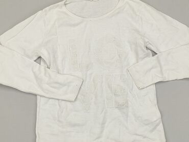 biały sweterek: Sweterek, H&M, 14 lat, 158-164 cm, stan - Zadowalający