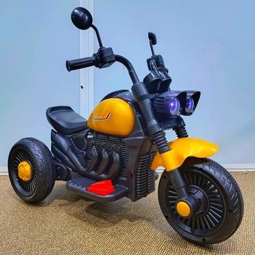 машины на аккумуляторе для детей б у: Детский электро байк гелевые колеса