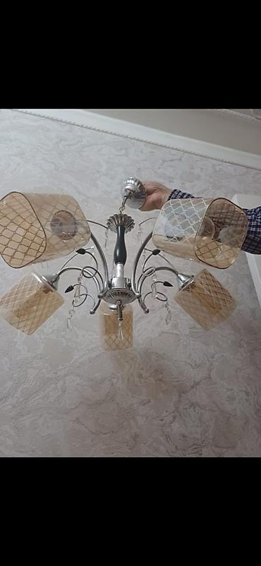 Çılçıraq, 5 lampa, Şüşə lalafo.az -da Çılçıraq, 5 lampa, Şüşə