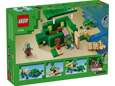Оюнчуктар: 🐢 LEGO Minecraft The Turtle Beach House (#21254) Создай свой — 8