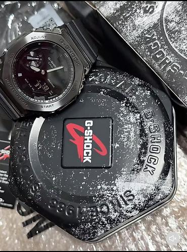 Casio G‑SHOCK (серия GA‑2100/GM‑2100) с металлическим безелем и