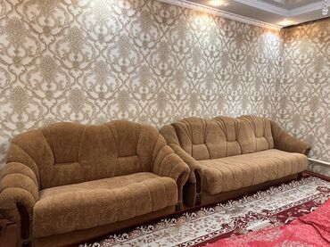 ратанг мебель: Качественный Гостиный комплект мягкой мебели: диван + диван и два