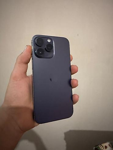 iphone 14 pro kaç manat: IPhone 14 Pro Max, 256 GB, Deep Purple, Face ID, Simsiz şarj, Zəmanət — 1