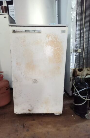 optimal soyuducu: Б/у 1 дверь Саратов Холодильник Продажа, цвет - Белый