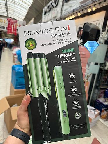REIMIOGTON Avocado 3D Shine Therapy – saç düzləşdirici və 3 borulu
