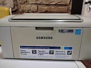 işlənmiş printerlər: Samsung ML-2165W – monoxrom lazer printer Xüsusiyyətlər: - Wi‑Fi — 3