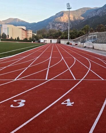 Рулонные покрытия из резиновой крошки: Резиновое покрытие, беговая дорожка, спортивное покрытие — 11