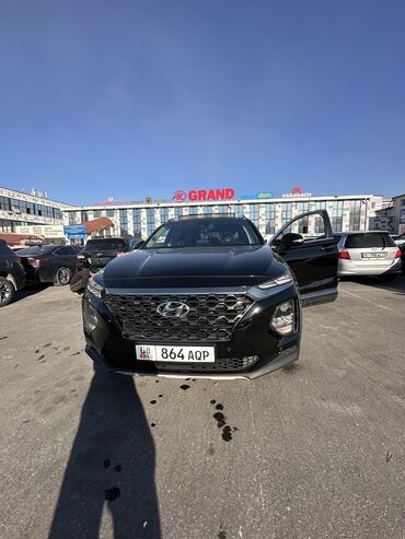 продаю hyundai santa fe: Hyundai Santa Fe: 2019 г., 2.2 л, Автомат, Дизель, Кроссовер