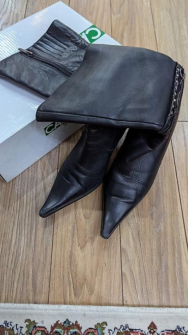 nike shox: Сапоги, 38, Б/у, цвет - Черный — 2