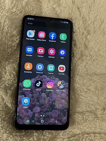 samsung es21: Samsung Galaxy A02, 32 GB, rəng - Qara, Sensor — 3
